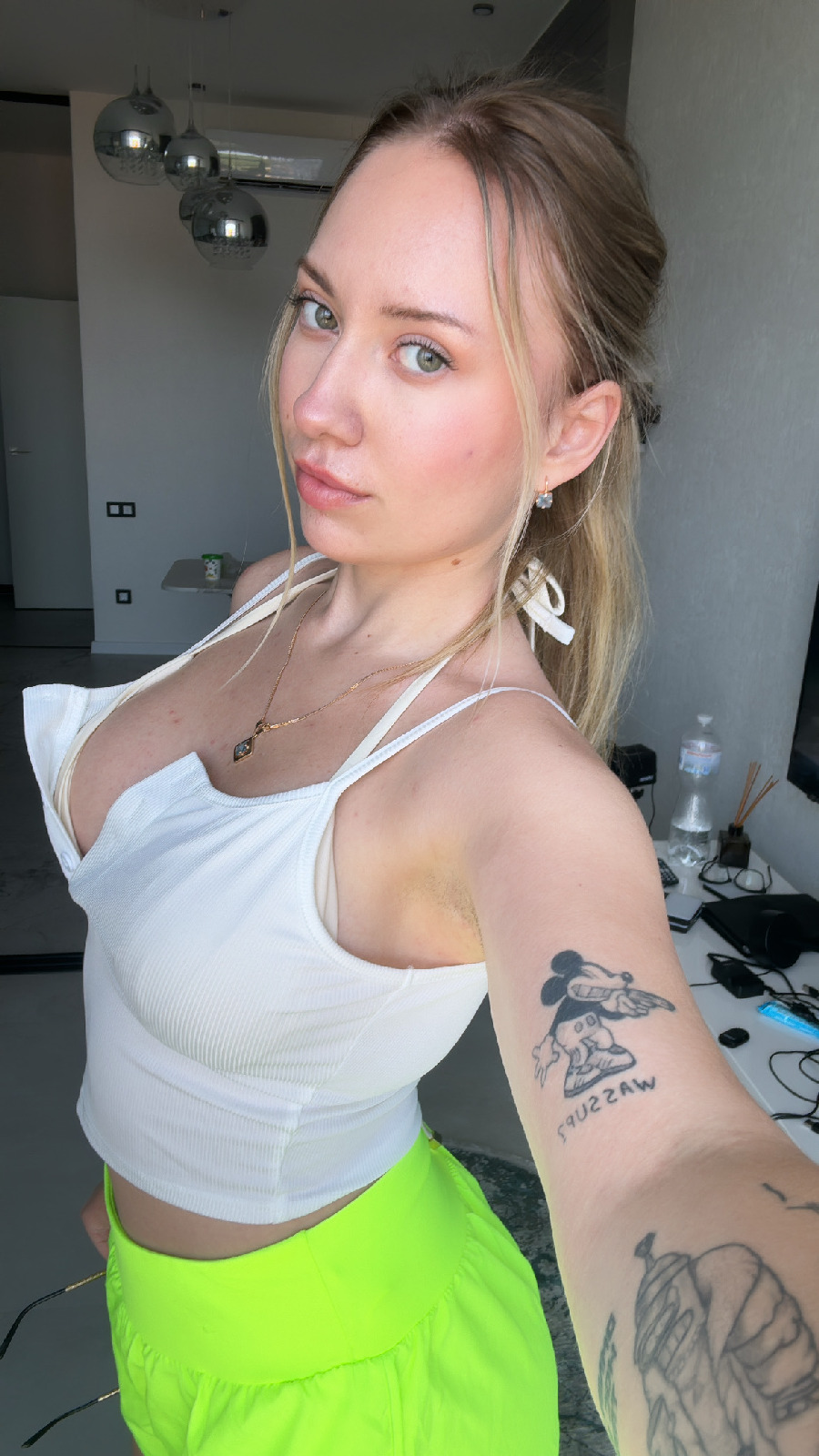 KateV in her underwear in Ottawa