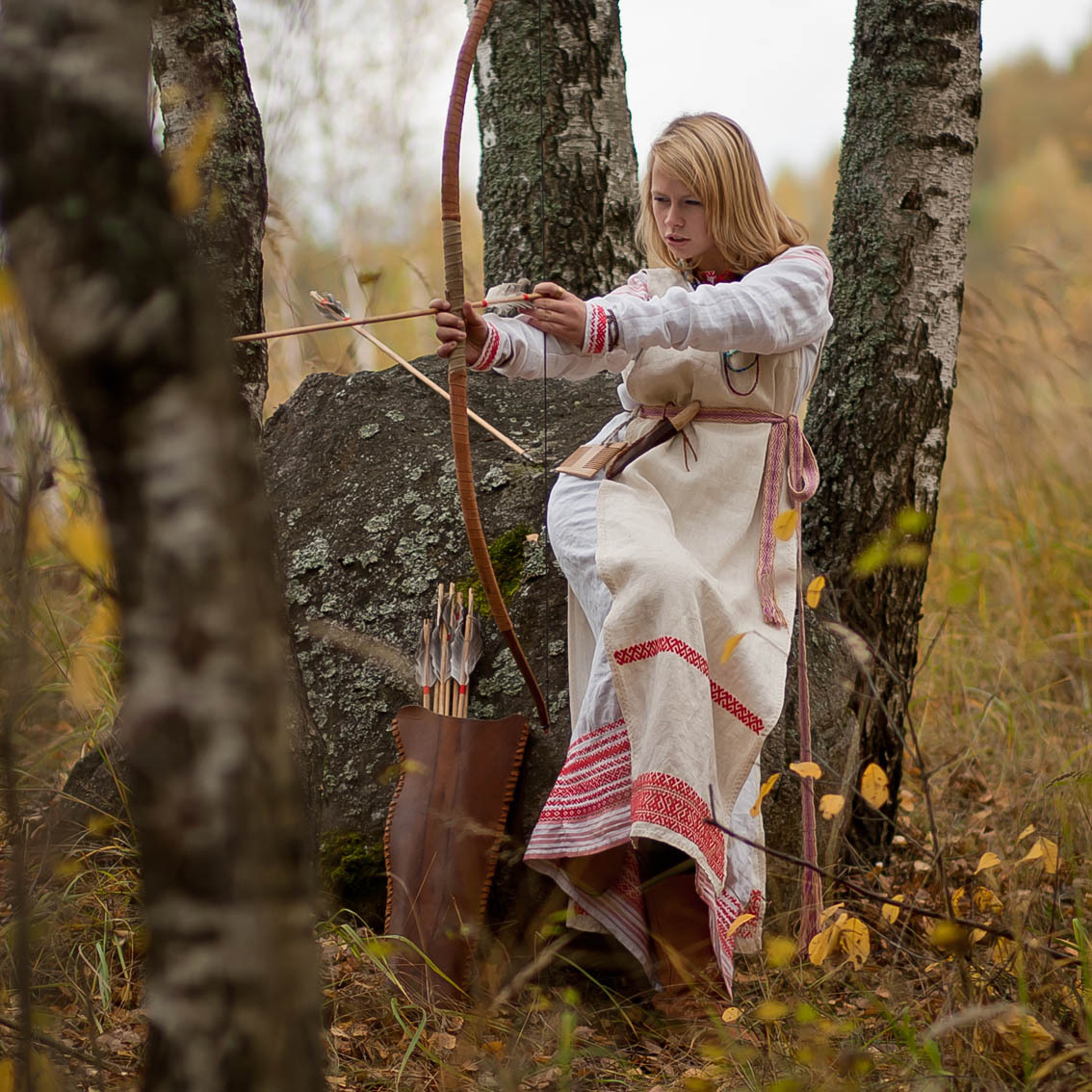 Sexy photo Girls in Slavic costumes in Ottawa